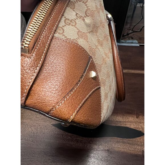 Gucci GG Supreme Handbag - Canvas & Leather - Picture 5 of 13